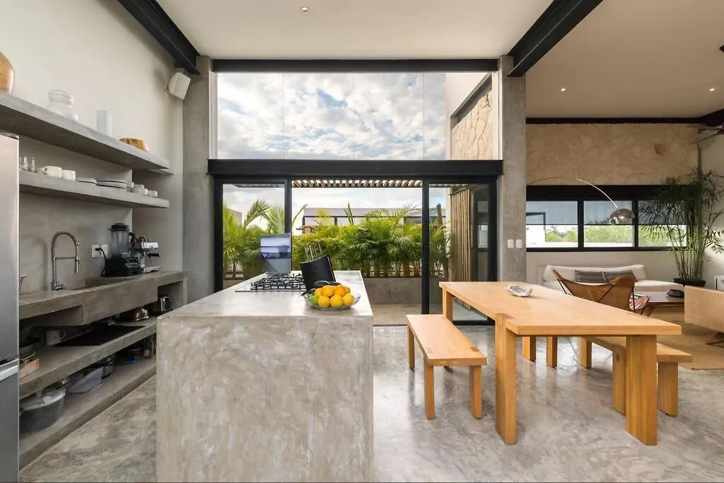 トゥルムLuxury Penthouse 300M2 With Private Terrace & Poolアパートメント メキシコ